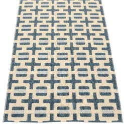 Tom matta 120 × 70 cm, burgundy/cream/rose