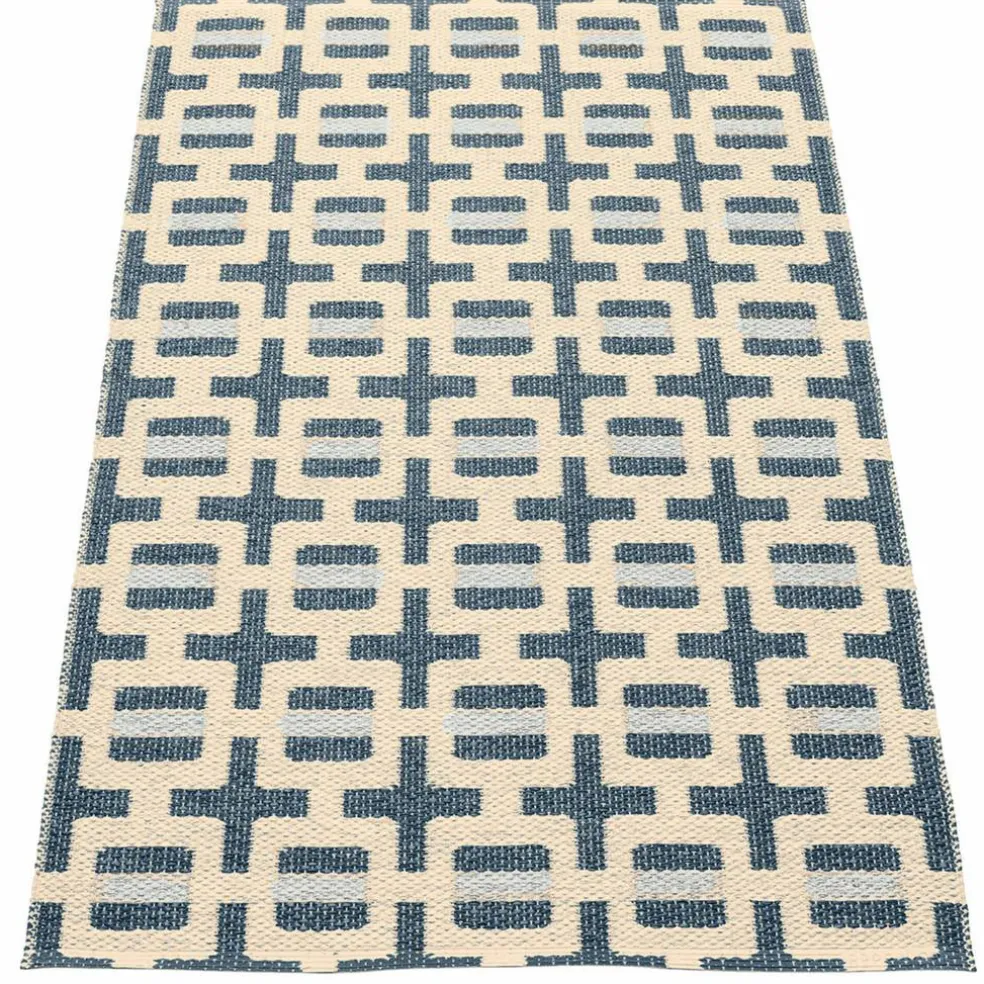 Tom matta 120 × 70 cm, burgundy/cream/rose
