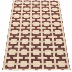 Tom matta 120 × 70 cm, burgundy/cream/rose