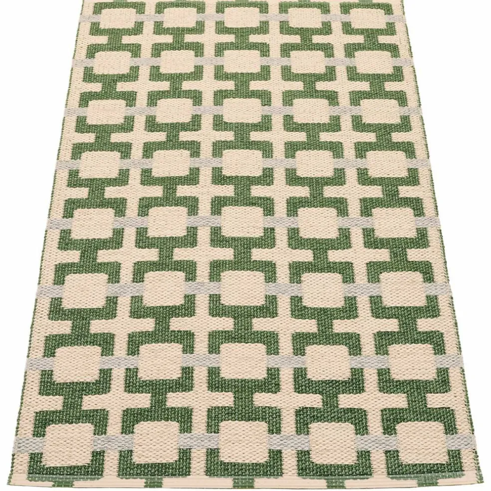 Tom matta 120 × 70 cm, burgundy/cream/rose