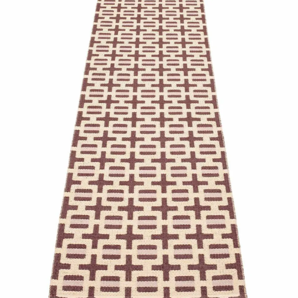 Tom matta 240 × 70 cm, leaf/cream/sage