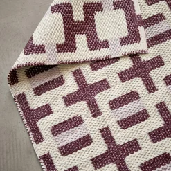 Tom matta 180 × 70 cm, leaf/cream/sage