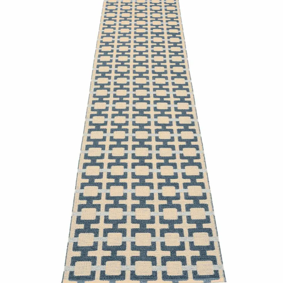 Tom matta 300 × 70 cm, ochre/cream/sage