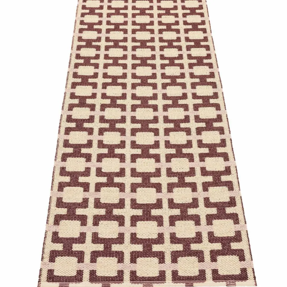 Tom matta 180 × 70 cm, ochre/cream/sage