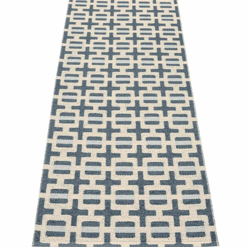 Tom matta 180 × 70 cm, ochre/cream/sage