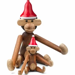 Tomtemössa mini röd/vit