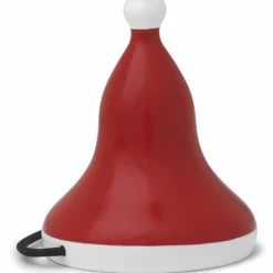 Tomtemössa mini röd/vit