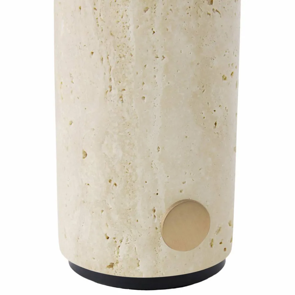 Torrano portabel bordslampa, brown marble