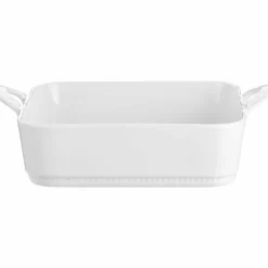 Toulouse Kvadratfat Vit 27 cm