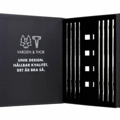 Ätpinnar 4 par, onyx
