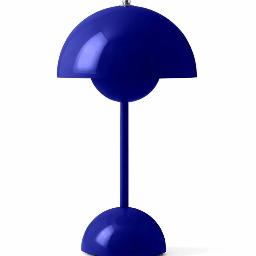 &Tradition Flowerpot VP9 bärbar lampa, mattvit