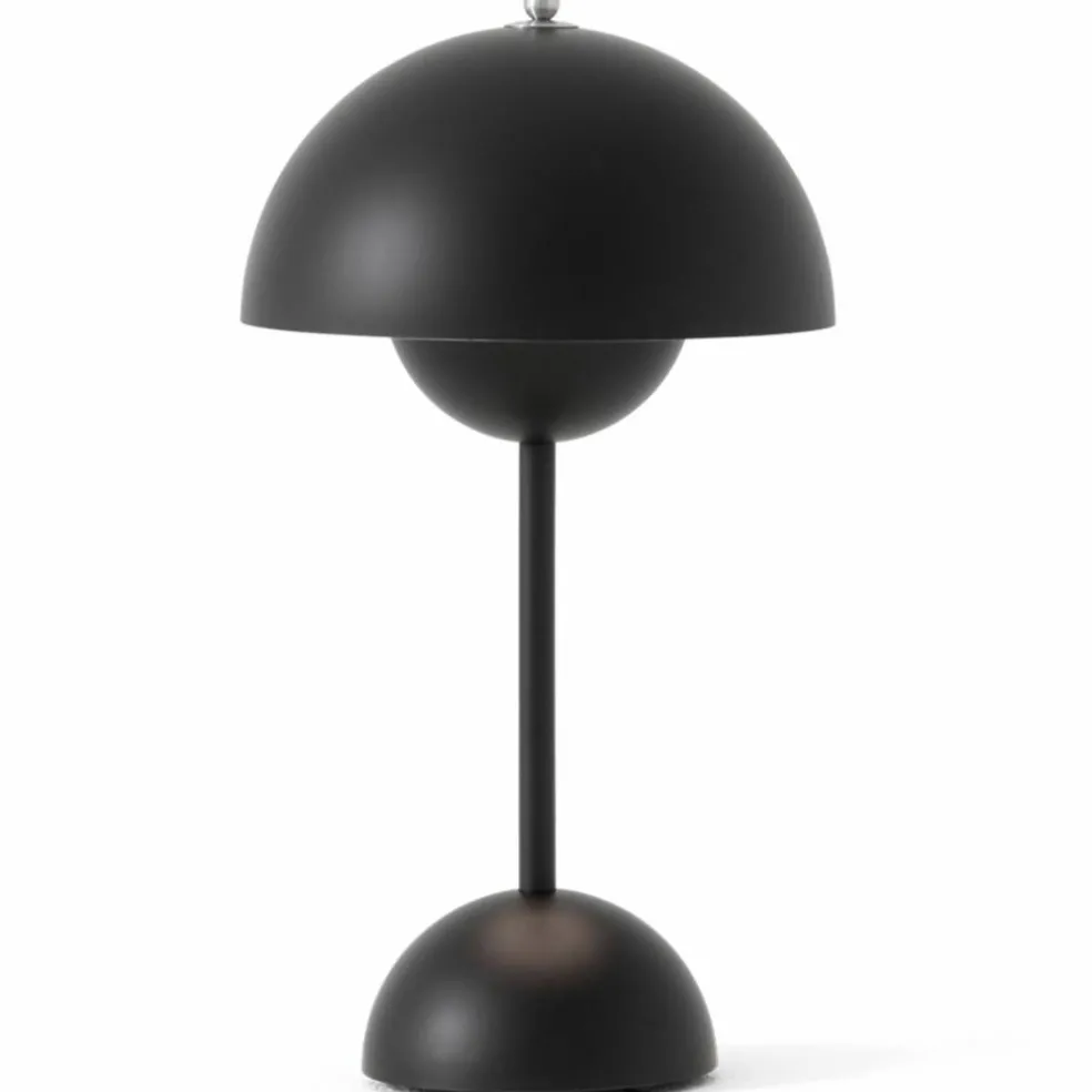 &Tradition Flowerpot VP9 bärbar lampa, mattvit