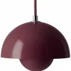 &Tradition Flowerpot VP10 pendel 16 cm, mattsvart