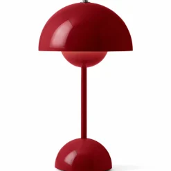 &Tradition Flowerpot VP9 portabel bordslampa, signal green