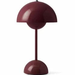 &Tradition Flowerpot VP9 portabel bordslampa, vermilion red