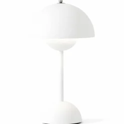 &Tradition Flowerpot VP9 portabel bordslampa, stenblå