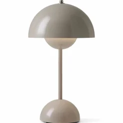 &Tradition Flowerpot VP9 portabel bordslampa, krom