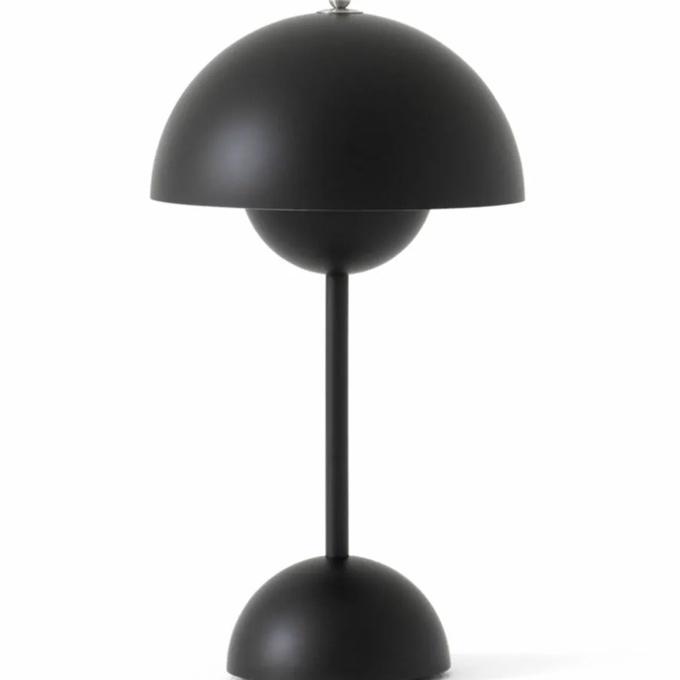 &Tradition Flowerpot VP9 portabel bordslampa, dark plum