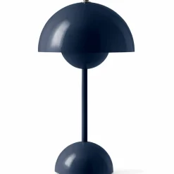 &Tradition Flowerpot VP9 portabel bordslampa, dark plum