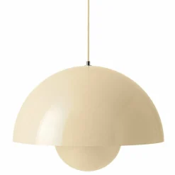 &Tradition Flowerpot VP2 taklampa 50 cm, gråbeige