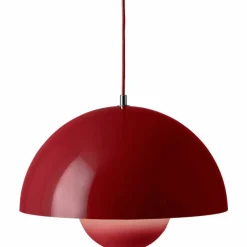 &Tradition Flowerpot VP7 taklampa 37 cm, dark plum