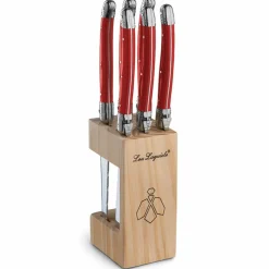 Tradition grillkniv 6-pack, röd