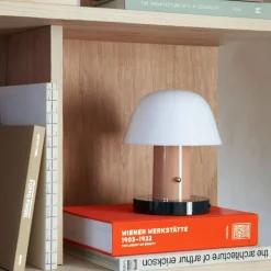 &Tradition Setago JH27 portabel lampa, maroon