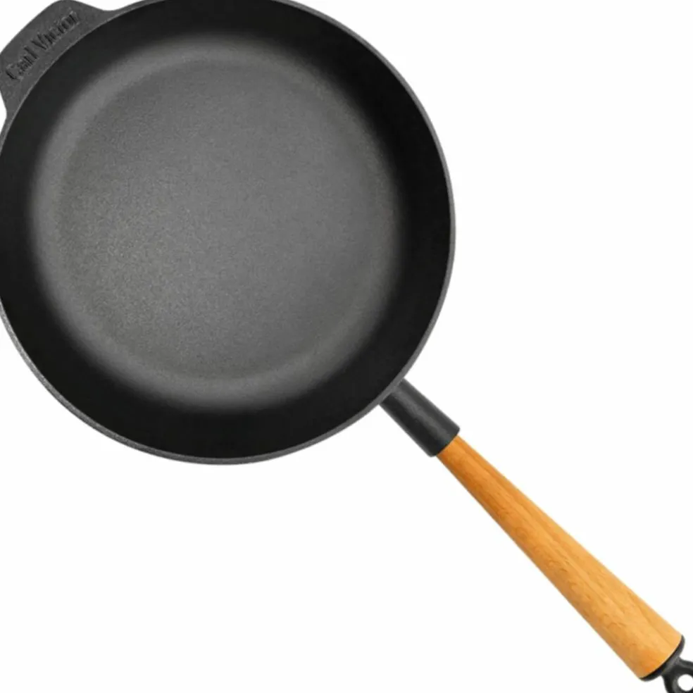 Traktörpanna gjutjärn 28 cm, bok