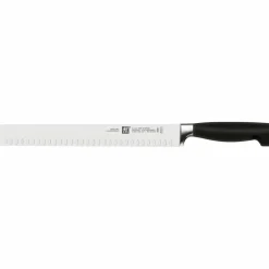 Trancherkniv med hål 26 cm