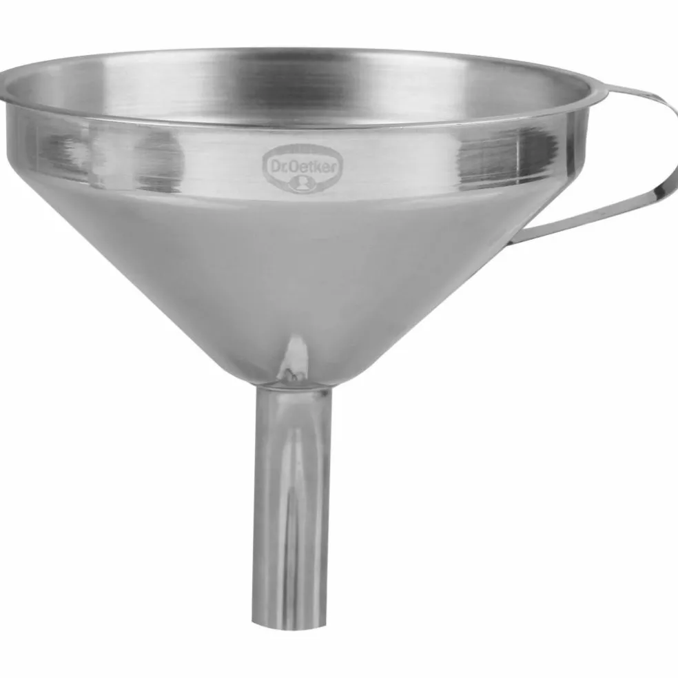 Tratt med silinsats 12,5 cm