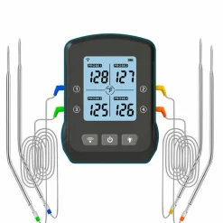 Trådlös grilltermometer 4 sonder