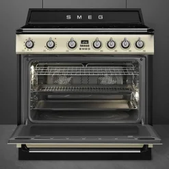 TR90IM induktionsspis 90 cm, grå