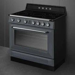TR90IM induktionsspis 90 cm, grå
