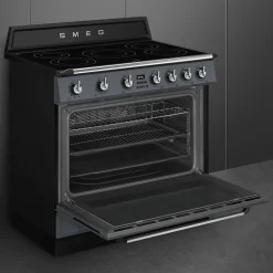 TR90IM induktionsspis 90 cm, grå