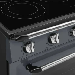 TR90IM induktionsspis 90 cm, grå