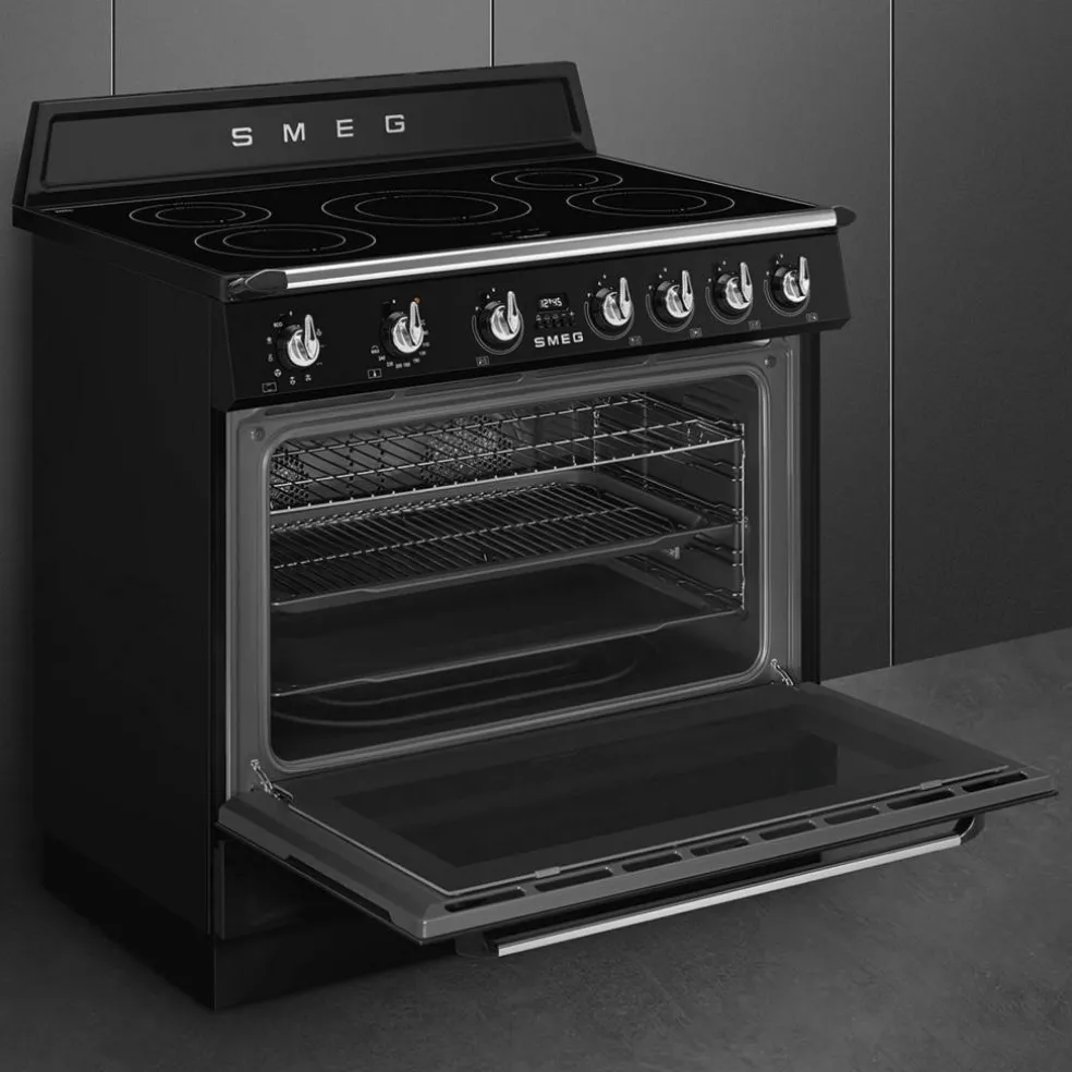 TR90IM induktionsspis 90 cm, svart