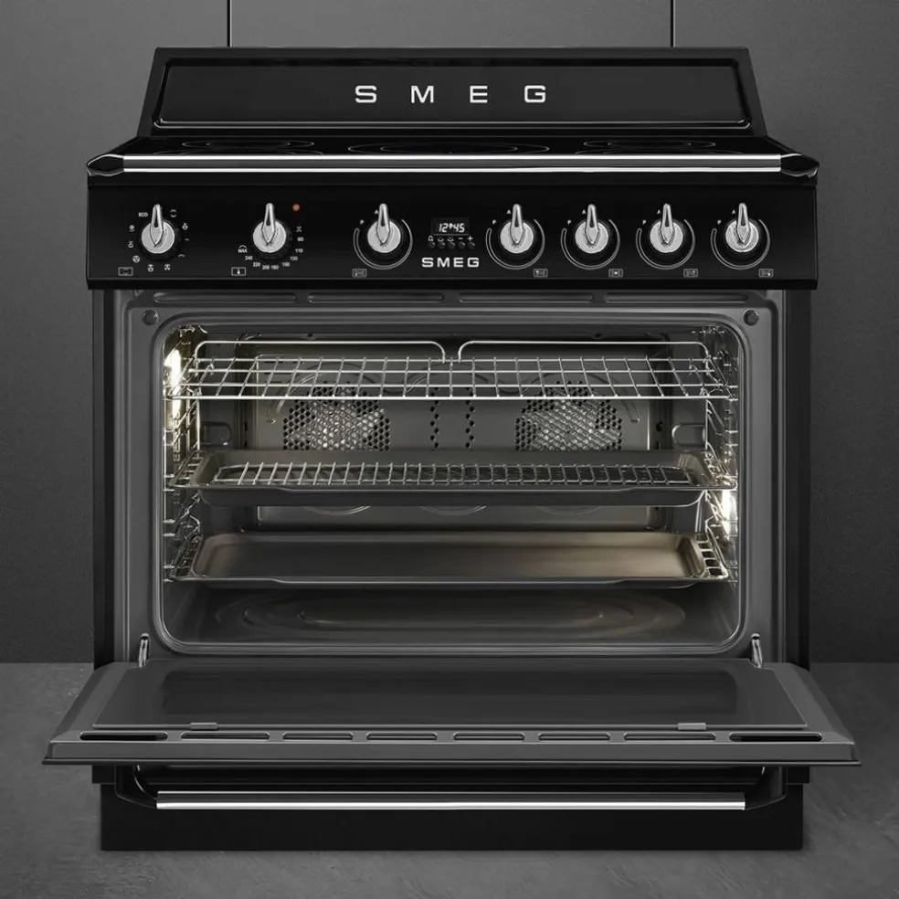TR90IM induktionsspis 90 cm, svart