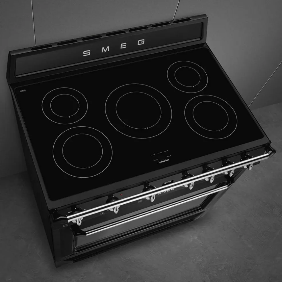 TR90IM induktionsspis 90 cm, svart