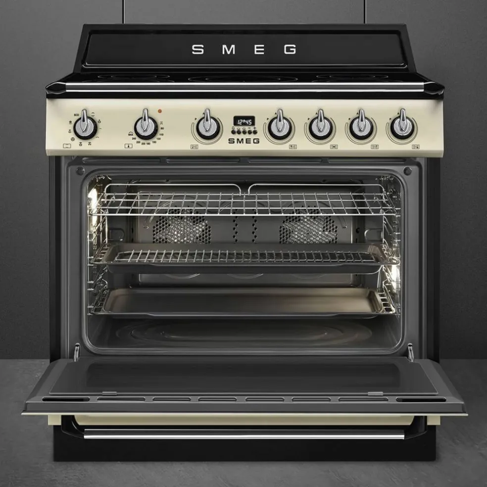 TR90IM induktionsspis 90 cm, svart