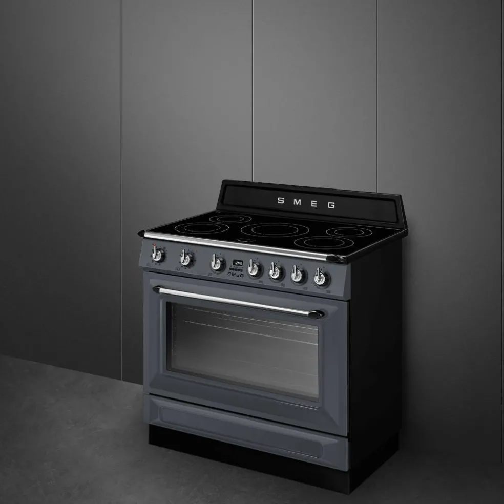 TR90IPP Victoria induktionsspis med pyrolys 90 cm, crème