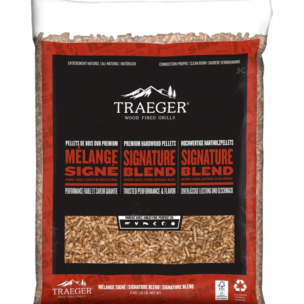 Träpellets, hickory