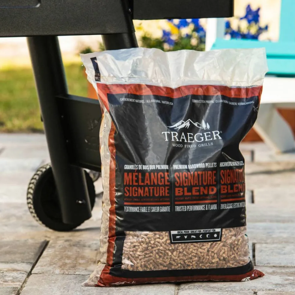 Träpellets, hickory