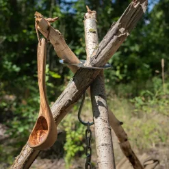 Träslev i olivträ 27 cm