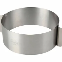 Tårtring 16-30 cm, rostfritt stål