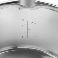 TrueFlow True Flow grytset 4 delar + 4 lock, rostfritt stål