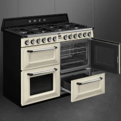 TR4110X-1 Victoria spis med 3 ugnar 110 cm, rustfritt stål