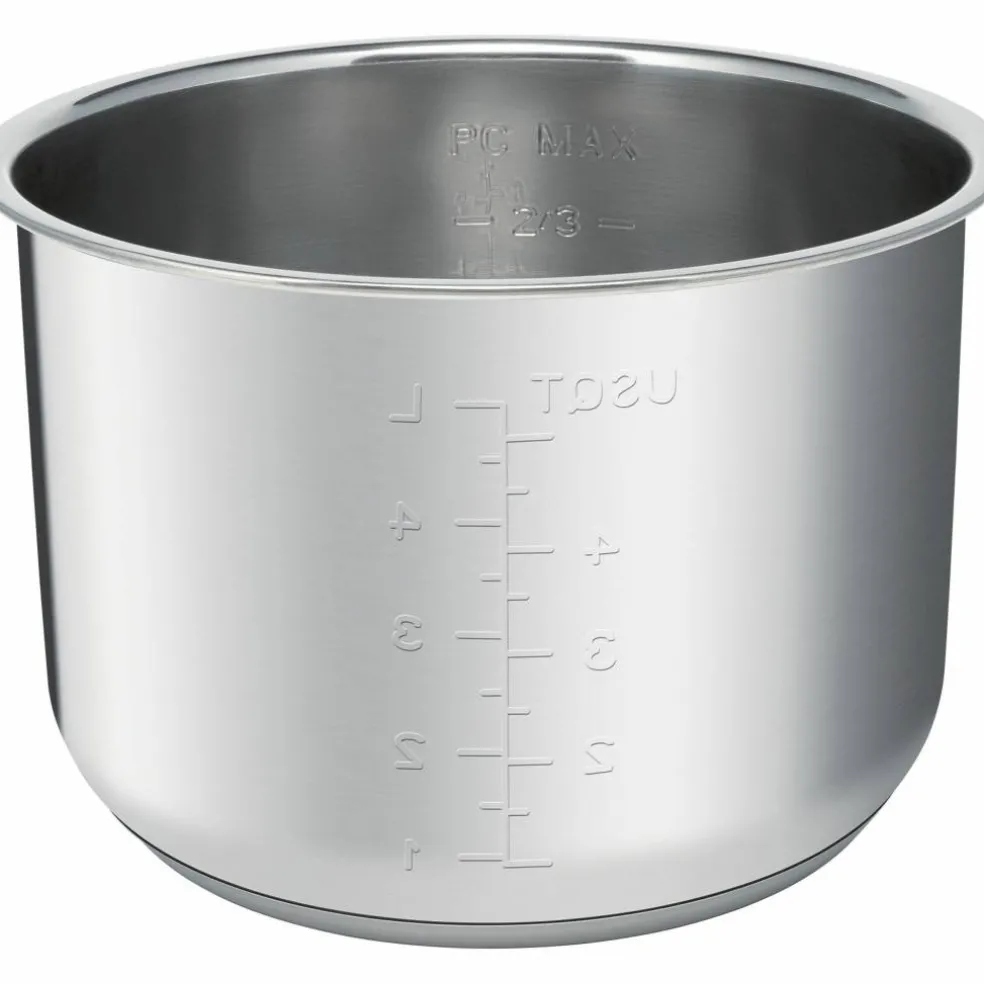 Tryckkokare med timer, 6 l., stål