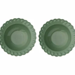 Tulipa djup tallrik 23 cm 2-pack, verona grön