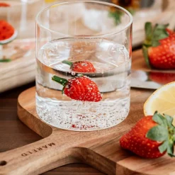 Tumblerglas 4 st, frukttema