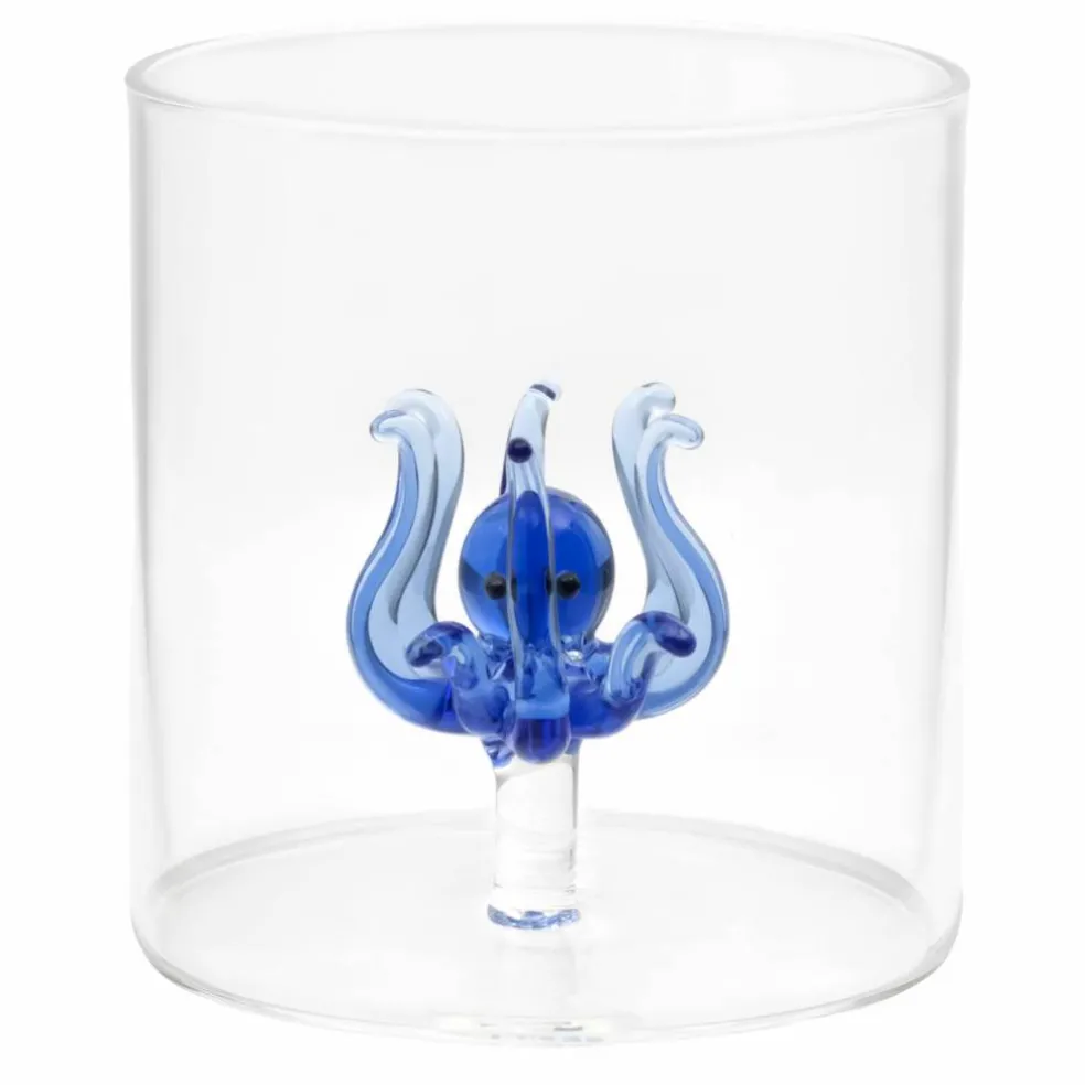 Tumblerglas 4 st, havstema